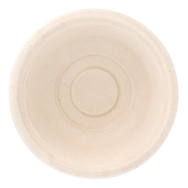 Tigela Bio da cana-de-açúcar Natural 500ml (50 Uds)