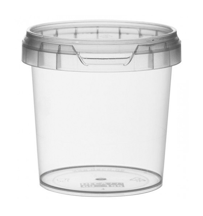 Embalagem Plastico Com Tampa Inviolável 155ml Ø6,9 (24 Uds) Embalagem Plastico Com Tampa Inviolável 155ml Ø6,9 (24 Uds)