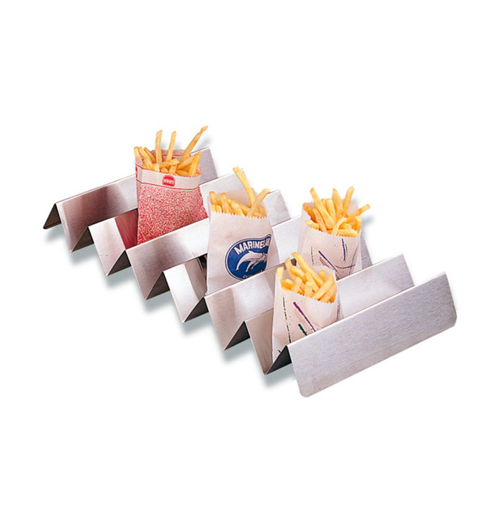 Suporte para Sanduíches Aço 47x25x5,5 cm (1 Ud) Suporte para Sanduíches Aço 47x25x5,5 cm (1 Ud)