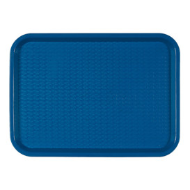 Bandeja Plastico Rigido Azul 27,5x35.5cm (1 Uds)