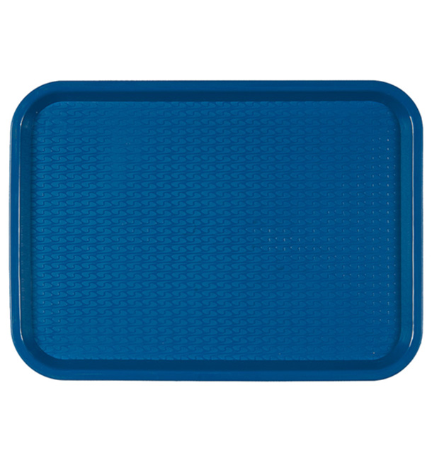 Bandeja Plastico Rigido Azul 30,4x41,4cm (1 Uds)