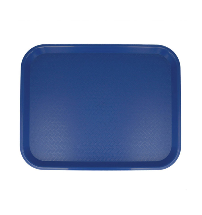 Bandeja Plastico Rigido Azul 35,5x45,3cm (1 Uds) Bandeja Plastico Rigido Azul 35,5x45,3cm (1 Uds)