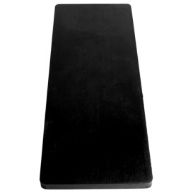 Bandeja de Bambu Preta 50x23x2,5cm (1 Uds)