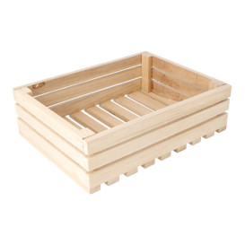 Caixa de Madeira Apresentação 20,3x15,2x6cm (28 Ud)