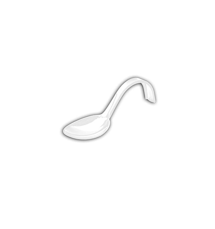 Colher Degustação Premium Branco 13 cm Colher Degustação Premium Branco 13 cm