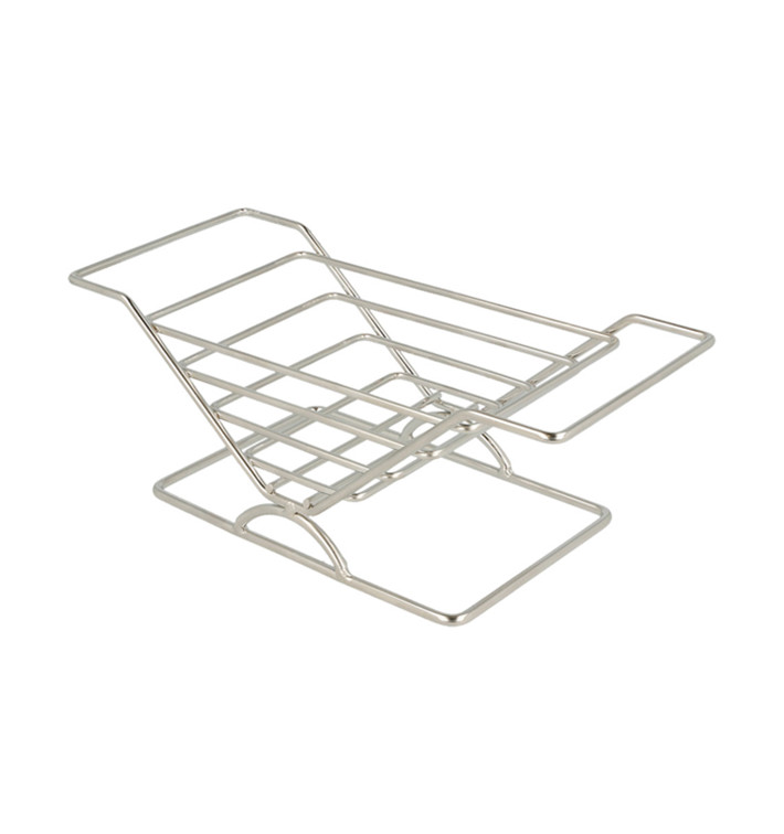 Suporte para Sanduíches Aço 203x89x76mm (1 Ud) Suporte para Sanduíches Aço 203x89x76mm (1 Ud)