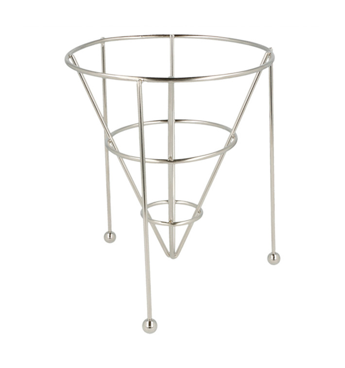 Cesta Apresentaçao de Aço Empilhável Ø127x152mm (1 Ud) Cesta Apresentaçao de Aço Empilhável Ø127x152mm (1 Ud)