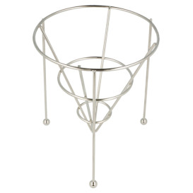 Cesta Apresentaçao de Aço Empilhável Ø127x152mm (1 Ud)