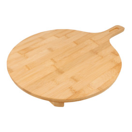 Bandeja Redonda com Asa Bambu Ø29x2,5cm (1 Ud)
