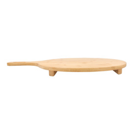 Bandeja Redonda com Asa Bambu Ø29x2,5cm (1 Ud)