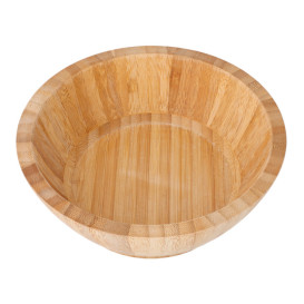 Tigela de Bambu Ø17x6cm (1 Ud)