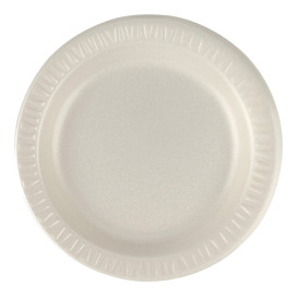 Prato Isopor FOAM "Quiet Classic" Laminado Mel Ø180mm (125 Uds)