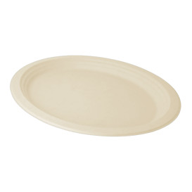 Bandeja Cana-de-açúcar Natural 320x255x21mm (50 Uds)