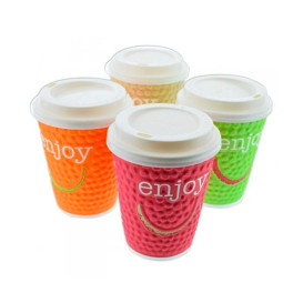 Copo de Cartão Enjoy 12Oz/360ml Ø9,0cm (680 Uds)