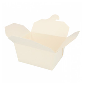 Caixa Cartão TakeAway Branco 11,3x9x6,4cm 780ml (50 Uds)