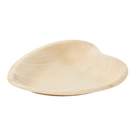 Prato de folha de palmeira 16,5x16x5x2,5cm (25 Uds)