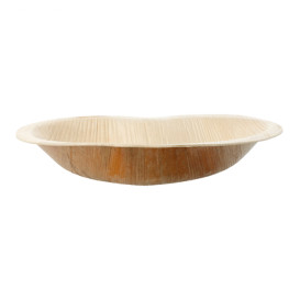 Prato de folha de palmeira 16,5x16x5x2,5cm (200 Uds)