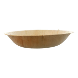 Tigela de folha de palmeira 18x3,5cm (25 Unidades)
