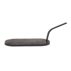 Mini Pá Bambu Preta Tapas 8x5 cm (100 Uds)