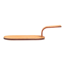 Mini Pá Bambu Natural Tapas 8x5 cm (100 Uds)