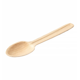 Colher Folha de Palmeira Degustação 17 cm (500 Uds)