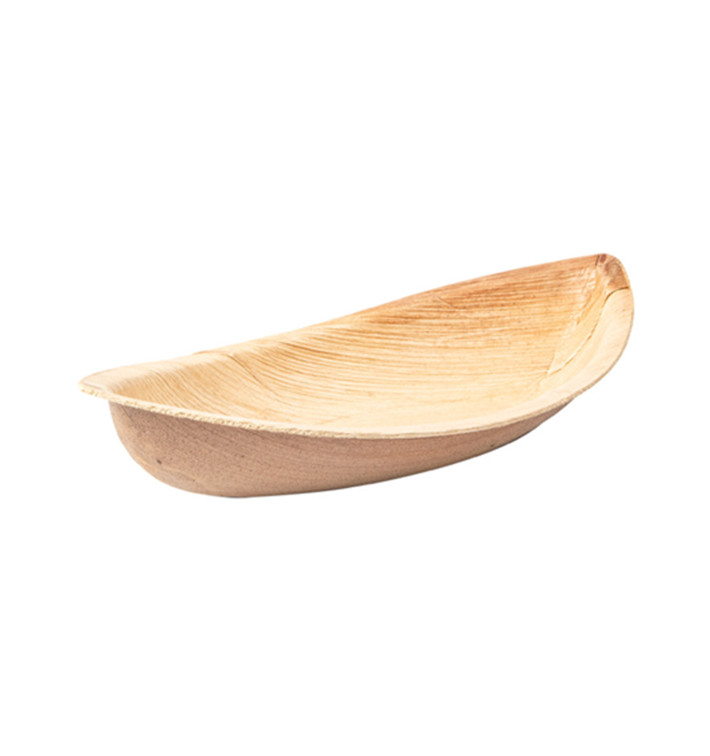 Barqueta de folha de palmeira 21x11x4cm (200 Unidades) Barqueta de folha de palmeira 21x11x4cm (200 Unidades)