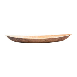 Barqueta de folha de palmeira 30x13x5,5cm (25 Uds)