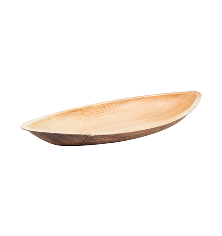 Barqueta de folha de palmeira 30x13x5,5cm (200 Uds) Barqueta de folha de palmeira 30x13x5,5cm (200 Uds)
