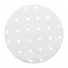Papel Antigordura Branco para Panela Cozimiento Ø20 cm (2000 Uds)