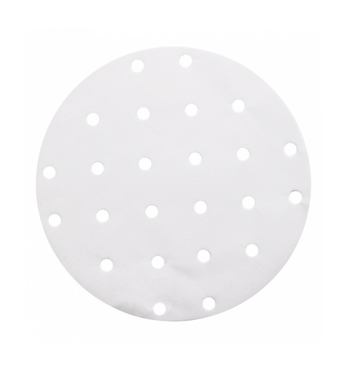 Papel Antigordura Branco para Panela Cozimiento Ø20 cm (2000 Uds) Papel Antigordura Branco para Panela Cozimiento Ø20 cm (2000 Uds)
