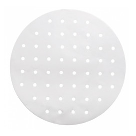 Papel Antigordura Branco para Panela Cozimiento Ø30 cm (250 Uds)