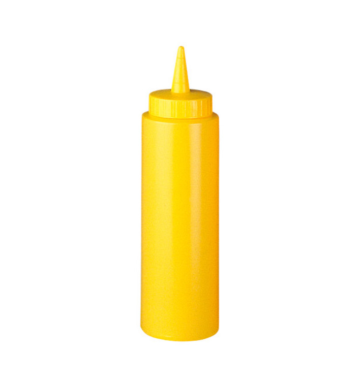 Frascos para Molhos Plastico Amarelo 240ml (6 Uds) Frascos para Molhos Plastico Amarelo 240ml (6 Uds)