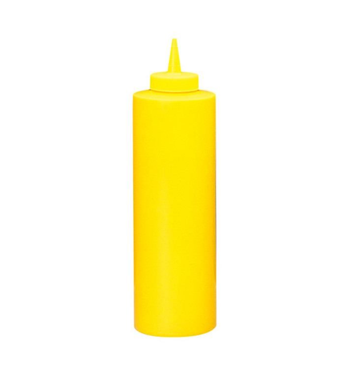 Frascos para Molhos Plastico Amarelo 720ml (6 Uds) Frascos para Molhos Plastico Amarelo 720ml (6 Uds)