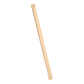 Palhinha Direita Papel Natural Embalada Kraft Ø6mm 21cm (250 Uds)