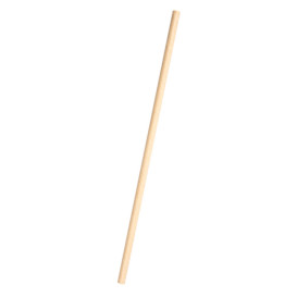 Palhinha Direita Papel Natural Embalada Kraft Ø6mm 21cm (250 Uds)