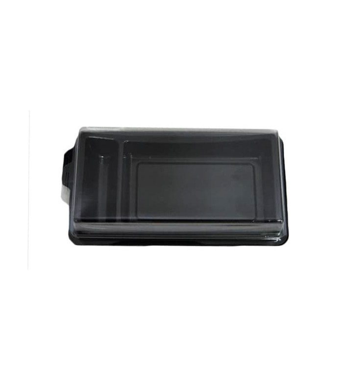 Embalagem para Sushi Preto 148x78mm Embalagem para Sushi Preto 148x78mm