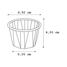 Copo em Papel Kraft para Molhos/Souffle 120ml (250 Uds)