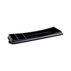 Embalagem para Sushi Preto 263x91mm 