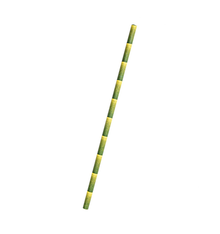 Palhinha Direita Papel Bambu Ø6mm 21cm (3.000 Uds) Palhinha Direita Papel Bambu Ø6mm 21cm (3.000 Uds)