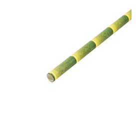 Palhinha Direita Papel Bambu Ø6mm 21cm (250 Uds)