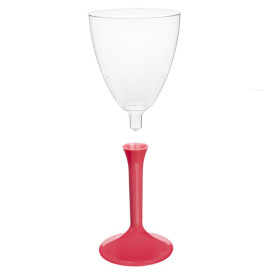 Copo PS Flute Vinho Coral 180ml 2P (20 Uds)