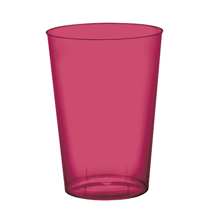 Copo Plastico Moon Cristal Coral Transp. PS 230ml (50 Uds) Copo Plastico Moon Cristal Coral Transp. PS 230ml (50 Uds)