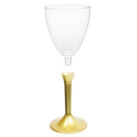 Copo PS Flute Vinho Ouro 180ml 2P (20 Uds)