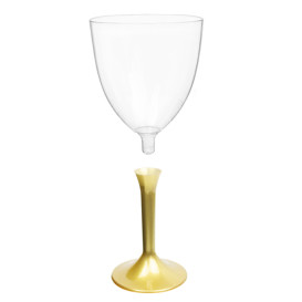 Copo PS Flute Vinho Ouro 300ml 2P (200 Uds)