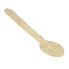 Colher de Madeira Eco 16cm (100 Unidades)