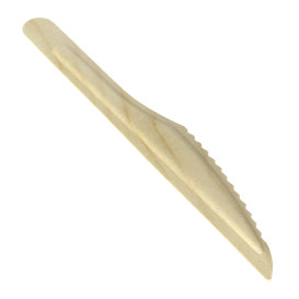 Faca de Madeira Eco 16cm (100 Unidades)