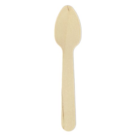 Colher de Madeira Eco 11cm (100 Uds)