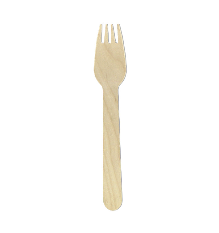 Garfo de Madeira Eco 16cm (1.000 Unidades) Garfo de Madeira Eco 16cm (1.000 Unidades)
