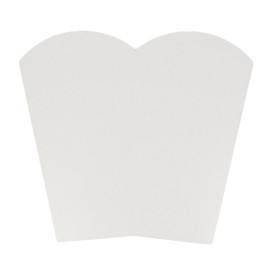 Caixa Pipocas Grande Branca 150gr 8,7x13x20,3cm (25 Uds)