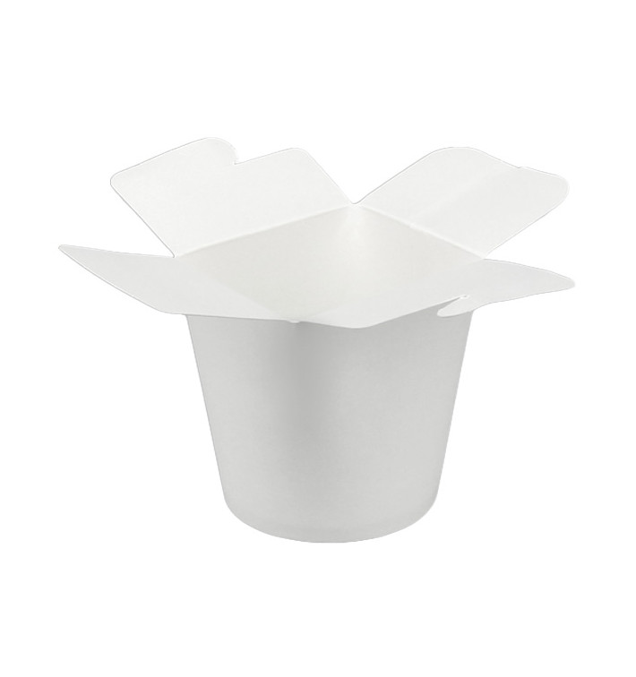 Embalagem Fechado Takeaway 100% ECO Branco 16Oz/480ml (500 Uds) Embalagem Fechado Takeaway 100% ECO Branco 16Oz/480ml (500 Uds)